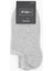 Gri Düz Pamuklu Suprem Sneaker Çorap 1060250151 1