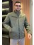 Dik Yaka Içi Peluş Erkek Mont P-00013834 2
