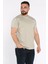 Bisiklet Yaka Nakışlı Erkek Tişört P-00017377 1