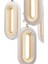 Alfa LED 4'lü Gold Kumandalı 3 Renk Ledli Kristal Taşlı Modern LED Avize 3