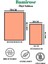 Liana 50X90 70X140 cm 2’li Banyo Havlu Takımı, Plaj Havlusu, Hamam Takımı 4