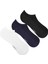 3 Lü Paket Erkek Çorabı - Siyah/Beyaz/Lacivert 1