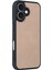 Apple iPhone 16 Kılıf Aras Deri Kapak - Pudra 2