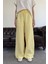 Özel Seri Premium Keten Pantolon- Sarı 5