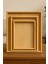 3'lü Bambu Dikdörtgen Sunum Tepsisi 30 x 40 & 25X35 & 20X30 cm 4