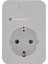 Şok ve Akım Korumalı Fiş Priz Beyaz 720J 2