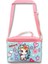 5049 Isı Yalıtımlı Kız Çocuk (Bebek Unicorn Baskılı, Pembe Turkuaz Renkli) Beslenme Çantası 2