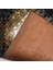 %100 Doğal Dana Derisi Kaymaz Taban Premium Patchwork Halı - Siyah Beyaz Kahverengi 3