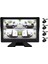 4 Kanal IPS 9" Dvr Monitör - Jameson JSD-904 - 4 Kameralı , Hareket Sensörlü Dvr Kamera 4