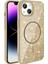 Apple iPhone 14 Magsafe Özellikli Simli Parlak Kaydırmaz Kılıf 1