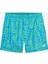 M 5 Inch Allover Print Swimshort Erkek Mavi Deniz Şortu S241113-400 2