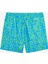 M 5 Inch Allover Print Swimshort Erkek Mavi Deniz Şortu S241113-400 3
