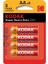 Kodak Çinko Karbon Blister Kalem Pil 4lü Aa 1