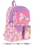 Kız Çocuk Peluş Kedili Ilkokul Okul Sırt Çantası - Pembe Mor - L5241 4