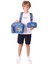 Kids 3D Kamyon Şekilli Erkek Çocuk Üçlü Okul Çantası Seti/takımı - Mavi (L5255+L7255+L8255) 3