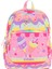 Üç Bölmeli Kız Çocuk Ilkokul Sırt Çantası (L5232) - Pembe Sarı - Dondurma Baskılı 2