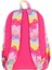 Üç Bölmeli Kız Çocuk Ilkokul Sırt Çantası (L5232) - Pembe Sarı - Dondurma Baskılı 3