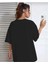 Oversize T-Shirt Broklıyn Baskılı Siyah Renk 2