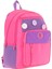 Kauko Holiday Kız Çocuk Altı Bölmeli Rozetli Okul Sırt Çantası - Pembe - K1830 1