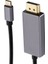 Typec To Displayport Çevirici Dönüştürücü Kablo 1,8 Metre 3