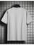 Oversize T-Shirt Alpha Baskılı Gri Renk 2
