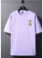 Oversize T-Shirt Baskılı Lila Renk 2