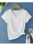 Oversize T-Shirt Baskılı Beyaz Renk 1