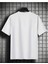 Oversize T-Shirt Black Baskılı Beyaz Renk 2