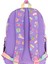 Kids Kız Çocuk Armalı Hobi Desenli Ilkokul Okul Sırt Çantası (Dört Bölmeli) - Mor - L5238 3