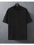 Oversize T-Shirt Baskılı Siyah Renk 2