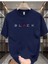 Oversize T-Shirt Black Baskılı Lacivert Renk 1