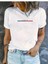 Oversize T-Shirt Paris Baskılı Beyaz Renk 2