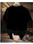 Oversize T-Shirt Black Baskılı Siyah Renk 2