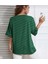 Oversize T-Shirt Baskılı Yeşil Renk 2