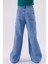 Kız Çocuk Serpme Taşlı Kız Çocuk Kot Pantolon 2208 8