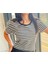 Zebra Desenli Crop T-Sirt 1