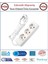 Multi-Let Üçlü Topraklı Priz - 2 Metre - Çocuk Korumalı - Beyaz - Orjinal Ürün 1