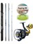 Yekoutdoor Profesyonel Olta Seti Okuma Surfliner+ Surf 420CM 3 Parça Olta Kamışı&okuma Salina SA-8000A Olta Makinesi 1