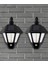 2li Set Sensörlü Güneş Enerjili Bahçe Ev Balkon Teras Aydınlatması Lambası Solar Aplik Armatür 2
