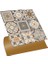 Kendinden Yapışkanlı Apricot Desenli Pvc Karo 30X30 cm (11 Adet / 1 M²) 2