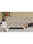 Kendinden Yapışkanlı Apricot Desenli Pvc Karo 30X30 cm (11 Adet / 1 M²) 3