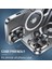 iPhone 14 Pro/iphone 14 Pro Max Safir Premium Kamera Lens Koruyucu, Çizilmez 9h Temperli Cam Kamera Lens Koruyucu Metal Lens Aksesuarlar Kolay Kurulum (Siyah) 2