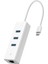 UE330C, USB Type-C Den 3 Adet Type-A 3.0 Hub ve Gigabit Ethernet Adaptörü 1
