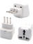 Italya Uyumlu 3 Pinli Priz Dönüştürücü 🔌 Seyahat Tipi Universal Adaptör 3
