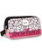 5014 (Sevimli Kediler Desenli - Pembe Beyaz Renkli) Kız Çocuk Kalem Çantası 1