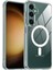Galaxy A16 Için Şeffaf Kılıf Magsafe Aksesuarları ile Uyumlu Arkası Sert Pc Köşeleri Tpu Darbe Emici Silikon Sararmaya Dayanıklı Kalın Koruyucu Güçlü Manyetikli Hybrid Kılıf 1