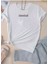 Oversize T-Shirt Baskılı Beyaz Renk 1