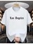 Oversize T-Shirt Angeles Baskılı Beyaz Renk 1