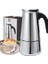 4 Kişilik Çelik Mokapot Espresso Filtre Italyan Kahve Makinesi 3