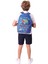 Toys Erkek Çocuk 3D Kamyon Şekilli Ilkokul ve Günlük Sırt Çantası - Mavi - L5255 6